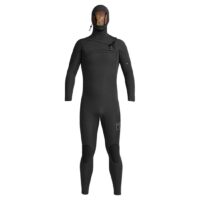 Xcel Mens Comp X 5.5/4.5mm Hooded Wetsuit - Black Size LS (large short)