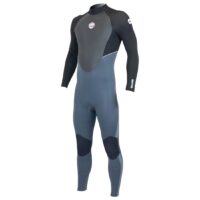 Alder Mens Stealth 5/4/3mm Backzip Wetsuit - Black