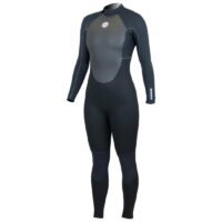 Alder Women's Stealth 5/4/3mm Back Zip Winter Wetsuit - Black