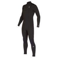 Billabong Absolute 3/2 Mm Long Sleeve Chest Zip Neoprene Suit Black M