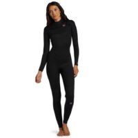 Billabong Foil 3/2 Mm Long Sleeve Chest Zip Neoprene Suit Black S
