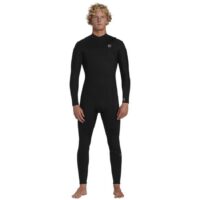 Billabong Foil 3/2 Mm Long Sleeve Chest Zip Neoprene Suit Black XL