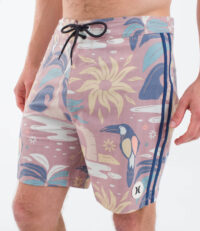 Boardshort 18" men - phantom naturals tailgate|phantom rose|28