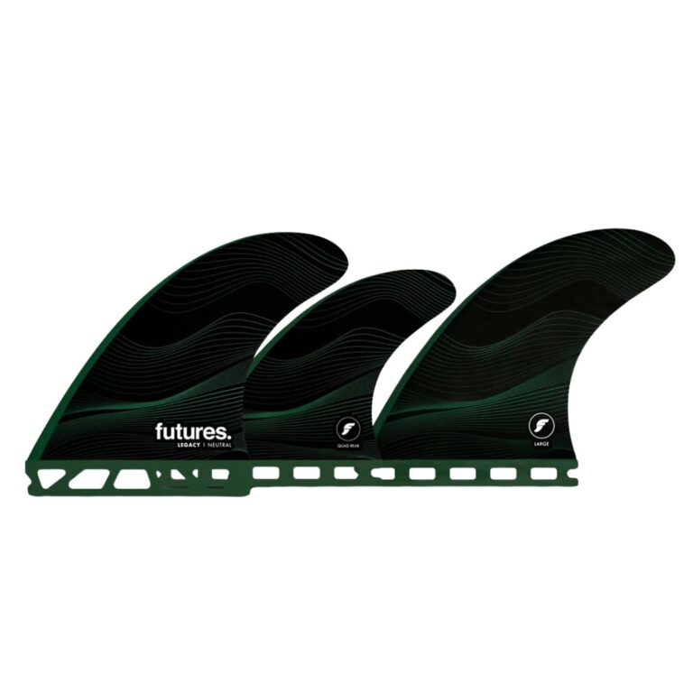 Futures F8 Honeycomb 5-Fin Surfboard Fins - Green