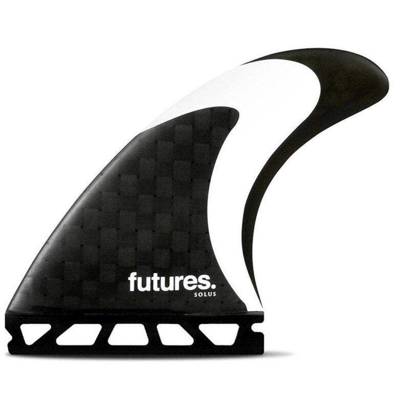 Futures Solus Speed Generating Surfboard Fins - Black White