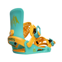 Jones Eclipse Sky Junior Snowboard Bindings Green XS