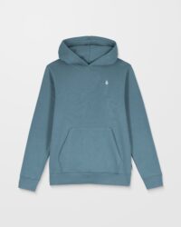 Men's Volcom Single Stone Hoodie - Blue Wash - (KIDS)