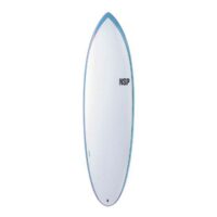 Nsp Elements Hybrid 6'6'' Surfboard Refurbished Clear 289.56 cm