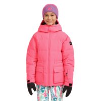 O'neill Fwc Cruz Puffer Snow Jacket Pink 16 Years Boy