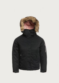 Roxy Girl's Mead Jacket 14+ - True Black - 16 Years