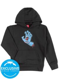 Santa Cruz Screaming Hand Hoodie Kids Hoodie black