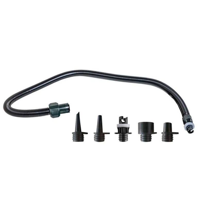 Spinera Hose With Multivalve Adapter Portable Electric Air Pump Silver