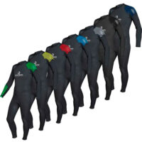 Spinera Prof.rental 3/2 Mm Youth Long Sleeve Back Zip Neoprene Suit Black
