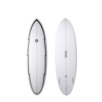 Summer Vibes Discus 64 Surfboard Clear 248x63x22 cm