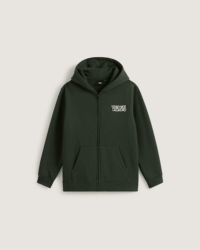 Vans - Kids Classified Zip Hoodie (8-14 Years), Green, Size: L