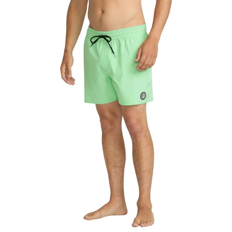 Volcom Lido Solid Trunk 16 Boardshort - Jade Cream
