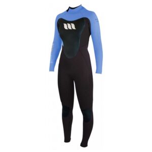 West Nitro 3/2 Mm Gbs Woman Long Sleeve Chest Zip Neoprene Suit Black 6