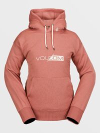 Women's Volcom Core Hydro Hoodie - EARTH PINK